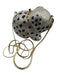 Judith Leiber White, Black, Gold Rhinestone Chain Strap Dog Polka dot Clutch Bag White, Black, Gold / Mini