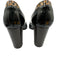 Louis Vuitton Shoe Size 36.5 Black & Brown Leather Round Toe Checkered Pumps Black & Brown / 36.5