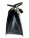 Louis Vuitton Black Epi Leather Zip Close Logo Front Pocket Rolled Handles Bag Black / Large