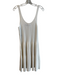 Polo Ralph Lauren Size Medium White Viscose Blend Sleeveless Cable Knit Dress White / Medium