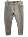 Boss Size 35 Light Gray Cotton Blend Solid Slim Jean Men's Pants Light Gray / 35