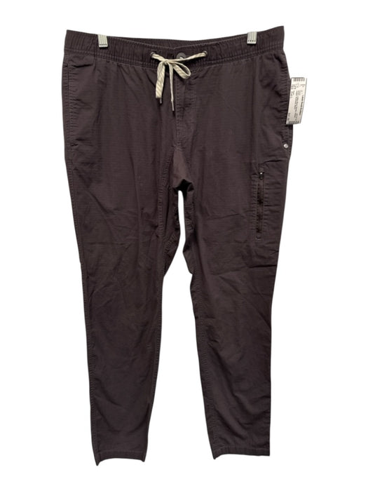 Vuori Size Est L Brown Cotton Blend Ripstop Athletic Jogger Men's Pants Brown / Est L