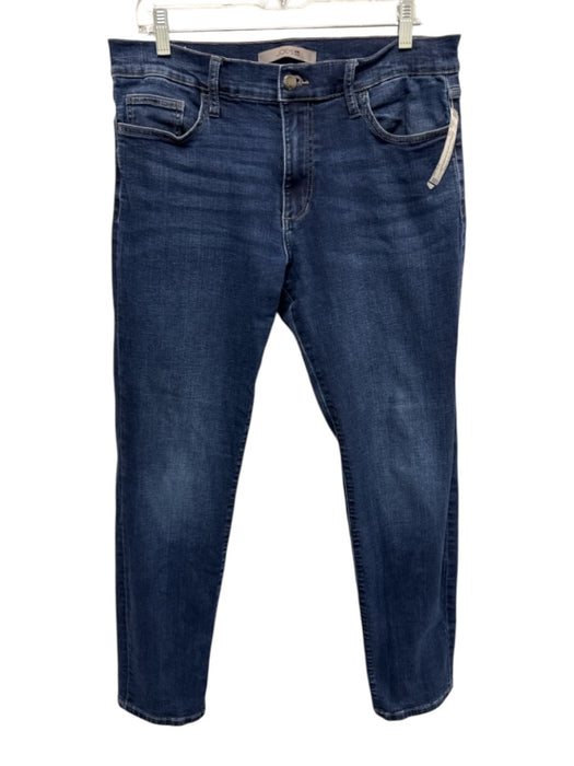 Joes Size 34 medium dark wash Cotton Blend Solid Slim Jean Men's Pants medium dark wash / 34