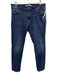 Joes Size 34 medium dark wash Cotton Blend Solid Slim Jean Men's Pants medium dark wash / 34