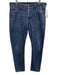 Boss Size Est 35 med light wash Cotton Blend Solid Jean Men's Pants med light wash / Est 35