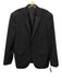 Theory Blue Wool Blend Solid 2 Button Men's Blazer Blue / 46R