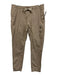 Vuori Size Est M Beige Cotton Blend Ripstop Athletic Jogger Men's Pants Beige / Est M