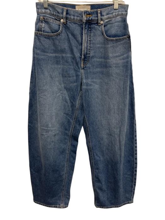 Everlane Size 28L Medium Wash Cotton Blend Denim High Rise Jeans Medium Wash / 28L