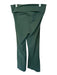 Alo Size Est S Green Fold Over Flare Athletic Leggings Green / Est S