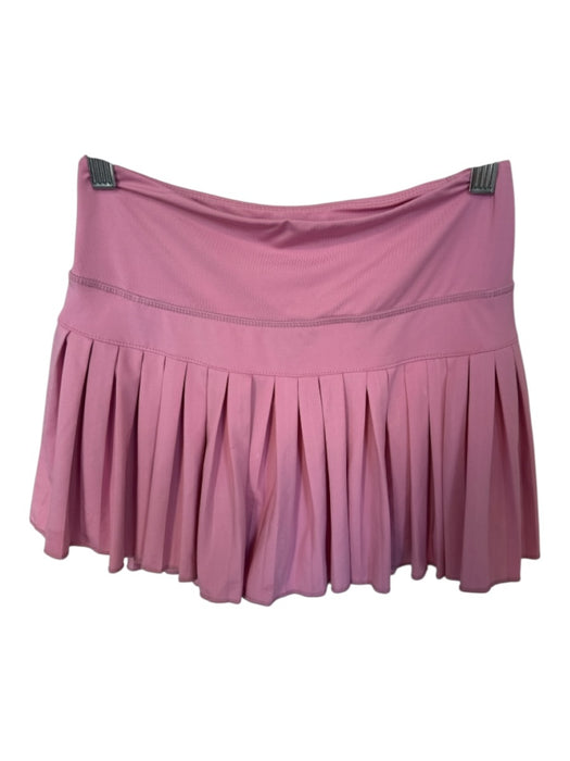 Goldhinge Size Est S Pink Polyester Waist Band Pleated Athletic Skort Pink / Est S