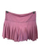 Goldhinge Size Est S Pink Polyester Waist Band Pleated Athletic Skort Pink / Est S