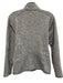 Patagonia Size S Grey Polyester Heathered Long Sleeve Fleece Zip front Jacket Grey / S
