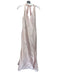 Alfred Sung Size 4 Pale Pink Polyester V Neck Sleeveless Side Slit Gown Pale Pink / 4