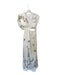 Farm Rio Size S White & Multi Cotton One Long Sleeve Cross Stitch Fruit Dress White & Multi / S