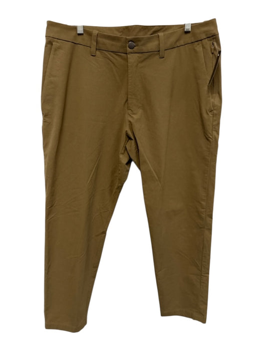 Lululemon Size 36 Brown Cotton Solid Athleisure Men's Pants Brown / 36