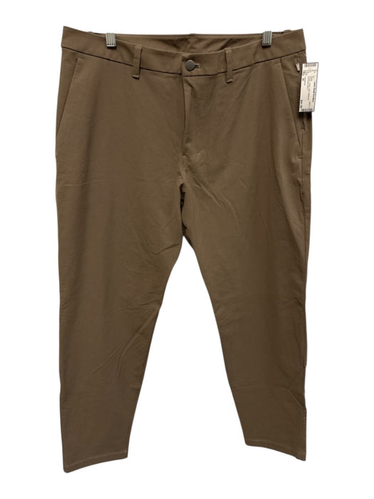 Lululemon Size 36 Brown Cotton Solid Athleisure Men's Pants Brown / 36