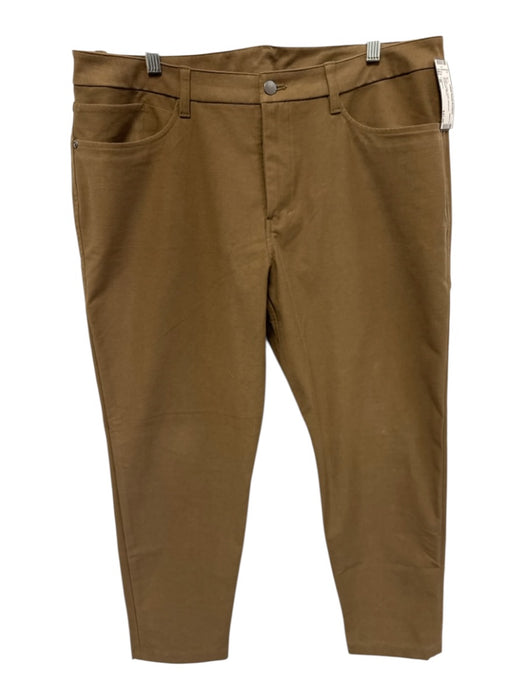 Lululemon Size 36 Brown Cotton Solid Athleisure Men's Pants Brown / 36