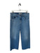 Levis Size 30 Medium Wash Cotton Straight Leg Low Rise Front Pocket Jeans Medium Wash / 30