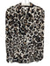 Diane Von Furstenberg Size 2 Cream, Black, Brown Silk Animal Print Top Cream, Black, Brown / 2