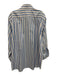 Paul Stuart Size XL Blue & Red Cotton Striped Button Up Men's Long Sleeve Shirt Blue & Red / XL