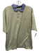 Bobby Jones Size XL Blue & Green Cotton Striped Polo Men's Short Sleeve Blue & Green / XL