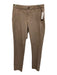 Vuori Size Est S Beige Polyester Blend Solid Athleisure Men's Pants Beige / Est S