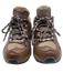 Xelero Shoe Size 8.5 Brown Leather Upper Mid Top Lace Up Hiking Sneakers Brown / 8.5