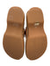 Ralph Lauren Shoe Size 36.5 Tan & Silver Leather Round Toe Stitch Detail Clogs Tan & Silver / 36.5