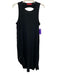 Philanthropy Size Small Black Cotton Sleeveless Racerback Twist Knot Midi Dress Black / Small