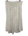 Eileen Fisher Size XS White Linen Shirred Waist Pockets Maxi Skirt White / XS