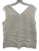 Crown Linen Designs Size XS White Linen Sleeveless V Neck Top White / XS
