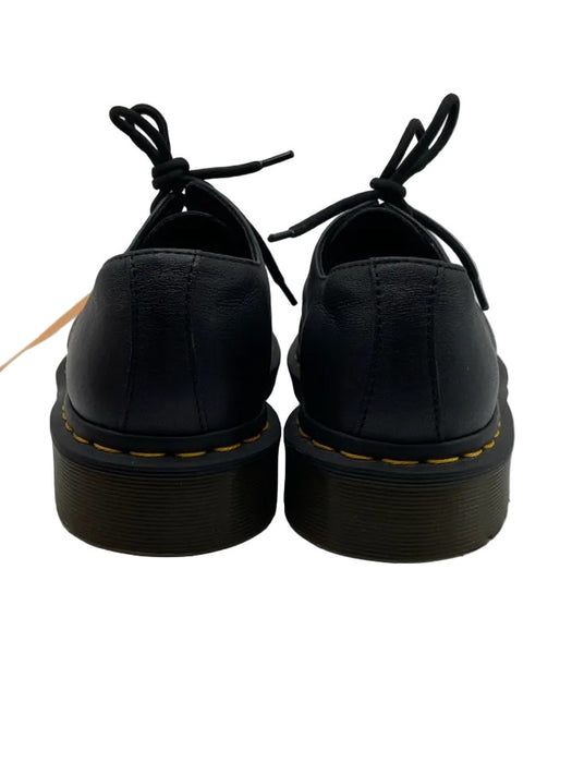Dr. Martens Shoe Size 8 Black Leather Solid Dress Men's Shoes