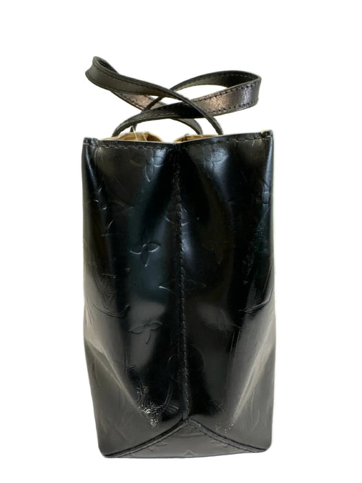 Louis Vuitton Black Coated Vernis Monogram Vintage Bag