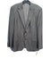 Boss AS IS Grey Wool All Over Print 2 Button Men's Blazer 42R