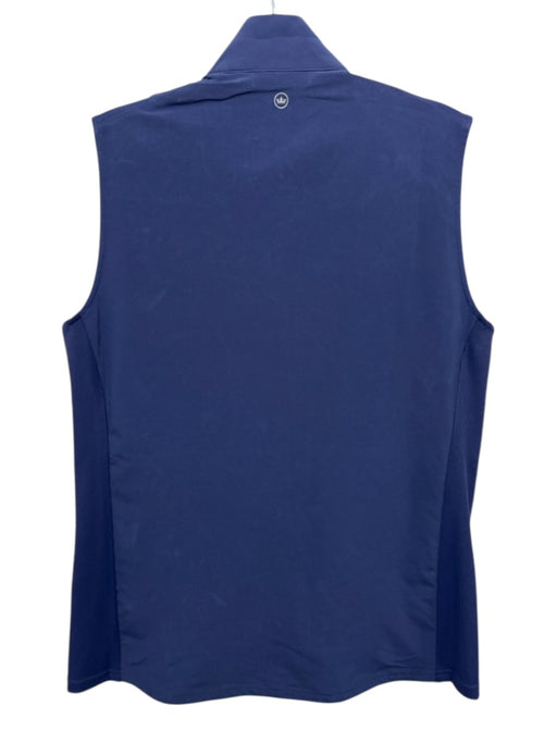 Peter Millar NWT Size M Blue Synthetic Solid Vest Men's Vest Blue / M