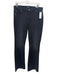 7 For All Mankind Size 32 Black Cotton Denim Rhinestones Mid Rise Zip Fly Jeans Black / 32