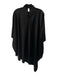 Ten Aritzia Black Acetate Sleeveless Shawl Black / S