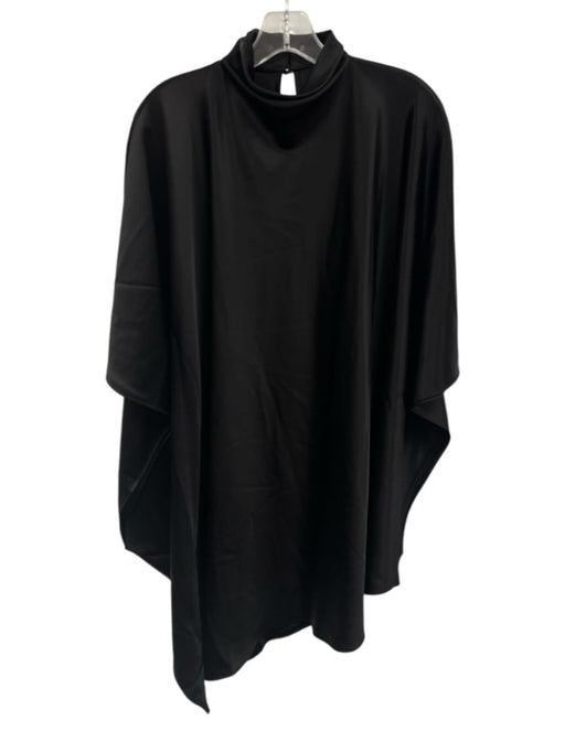 Ten Aritzia Black Acetate Sleeveless Shawl Black / S