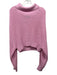 Banana Republic Size L Pink Cotton Knit Long Sleeve Mock Neck Cropped Sweater Pink / L