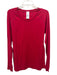 Athleta Size XL Red Nylon Perforated Long Sleeve Top Red / XL