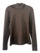 Alo Size L Brown Polyester Long Sleeve Hoodie Sweater Brown / L