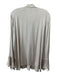 Kobi Halperin Size XXL Beige Crystal & Beads Long Bell Sleeve Fringe Detail Top Beige / XXL