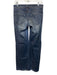 Stella McCartney Size 27 Dark Wash Cotton Low Rise Zip Fly Coated Boot Cut Jeans Dark Wash / 27