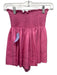 Koch Size M Bubblegum Pink Polyester Satin Shirred Waist Flowy Shorts Bubblegum Pink / M