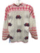 Nimo with Love Size M White, Pink, Orange Organic Cotton Embroidered crabs Top White, Pink, Orange / M