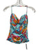 La Blanca Size 6 Blue, Pink, Yellow Nylon Blend Twist Abstract Tankini Swimsuit Blue, Pink, Yellow / 6