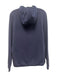 RLX Ralph Lauren Size M Navy Blue & White Cotton Blend Quarter Zip Hooded Jacket Navy Blue & White / M