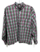 Isabel Marant Etoile Size 36 Pink, Green & White Cotton Plaid Long Sleeve Top Pink, Green & White / 36