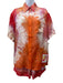 Zimmermann Size 1 Pink, Orange & White Silk Elastic & Drawstring Waist Short Set Pink, Orange & White / 1