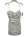 5a7 Cinq a Sept Size 4 White Triacetate & Polyester Spaghetti Strap Ruched Dress White / 4